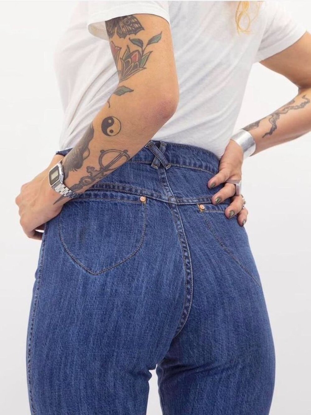 Judi Rosen blue denim jeans